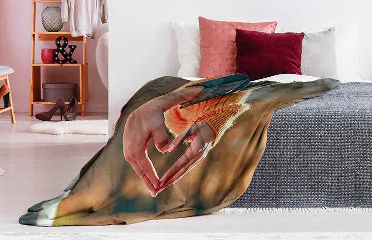 Manta de Foto Tacto Visón de Printerpix